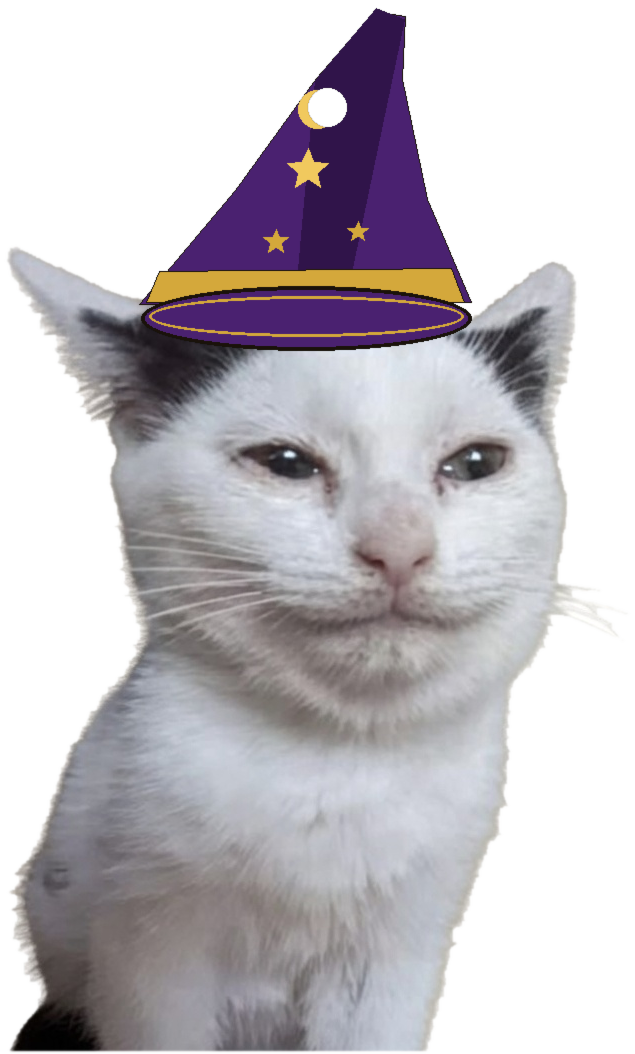 cletus the prophet in his wizard hat